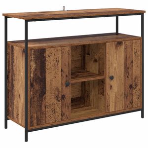 vidaXL Kreveta Staro drvo 100 x 35 x 80 cm Konstruirano drvo