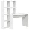 vidaXL Stol Bijelo Konstruirano drvo 138,5 x 55 x 143 cm