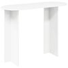 vidaXL Konzolna stolica Bijela 100 x 39,5 x 75 cm Konstruirano drvo