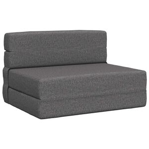 vidaXL Sofa na razvlačenje Svjetlosiva 70 x 80 x 60 cm Tkanina