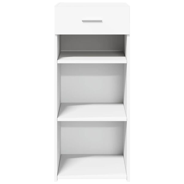 vidaXL Komoda bijela 40 x 42,5 x 93 cm od konstruiranog drva