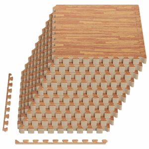 vidaXL Podne prostirke 40 kom. boja drva 14,4 m&sup2;