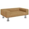 vidaXL Krevet za pse smeđi 70x45x26,5 cm bar&scaron;unasti