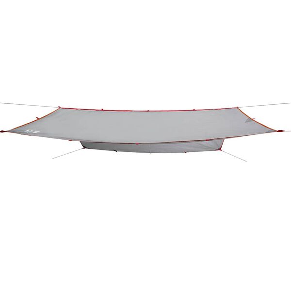 vidaXL Cerada za kampiranje sivo-narančasti 500 x 294 cm vodootporna