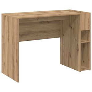 vidaXL Stol Umjetnički hrast Konstruirano drvo 109 x 50 x 78 cm