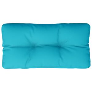 vidaXL Jastuk za palete tirkizni 70 x 40 x 12 cm od tkanine
