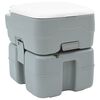 vidaXL Kamperski WC Siva 41,5 x 36,5 x 42 cm Polietilen Visoke Gustoće