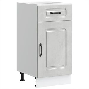 vidaXL Donji kuhinjski ormarić Kalmar boja betona konstruirano drvo