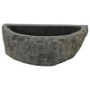 vidaXL Umivaonik za zid Sivi 37 x 30 x 12 cm River Stone