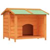 vidaXL Kućica za pse smeđa 96 x 87 x 80,5 cm od masivne borovine