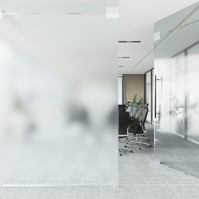 vidaXL Prozorske folije matirane prozirne sive od PVC-a