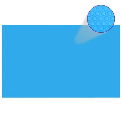 Pravokutni Pokrivač za Bazen 260 x 160 cm PE Plavi