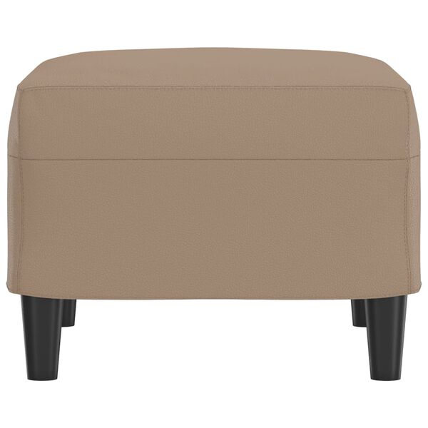 vidaXL Tabure boja cappuccina 60 x 50 x 41 cm od umjetne kože