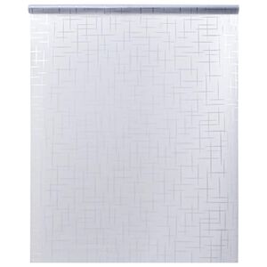 vidaXL Prozorska folija matirana s uzorkom zvijezda 45 x 500 cm PVC