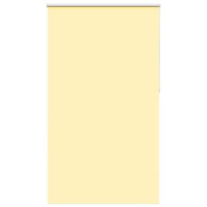 vidaXL Rolo zavjesa za zamračivanje žuta 130x230 cm &scaron;irina tkanine 126,6 cm poliester