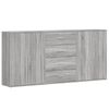 vidaXL Komoda 3 kom boja hrasta sonome 60x31x84 cm konstruiranog drva