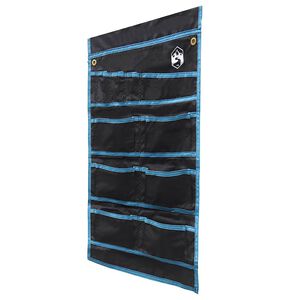 vidaXL Vreća za spremanje s pohranom Crna i Plava 63,5 x 40 cm oxford