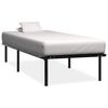 vidaXL Okvir za krevet crni metalni 100 x 200 cm