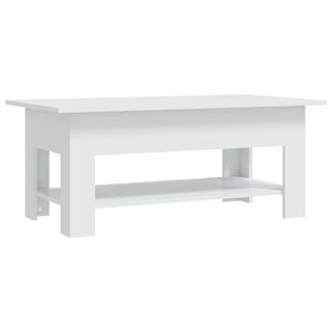 vidaXL Stolić za kavu bijeli 102 x 55 x 42 cm od iverice