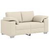 vidaXL Sofa 2 pcs Sivo-smeđa 219 x 80 x 82 cm tkanina