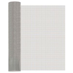 vidaXL Mrežna tkanina 60 x 200 cm 8 Mesh Nehrđajući čelik 201 Srebrna