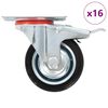 vidaXL Okretni kotačići 8 kom 75 mm
