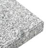 vidaXL Baza za suncobran Sivi 45 x 45 x 45 cm Granit