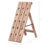 vidaXL Stalak za vino za 15 boca 26x50x70 cm masivno drvo mahagonija