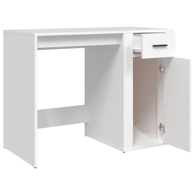 vidaXL Radni stol bijeli 100 x 49 x 75 cm od konstruiranog drva
