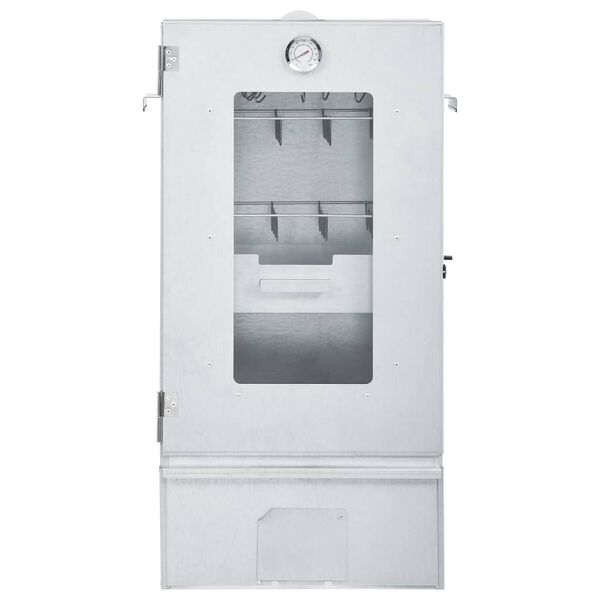 vidaXL Pećnica s pu&scaron;nicom i generatorom hladnog dima pocinčani čelik