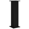 vidaXL Stalak za biljke Crna 30,5 x 30 x 100,5 cm Konstruirano drvo