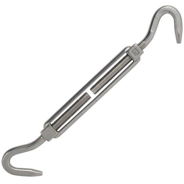 6-dijelni pribor za postavljanje jedra protiv sunca nehrđajući čelik