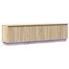 vidaXL TV ormar Sonoma hrast 180 x 38 x 49 cm Konstruirano drvo