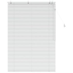 vidaXL Venecijanska roleta Bijela 115 x 160 cm 35 mm