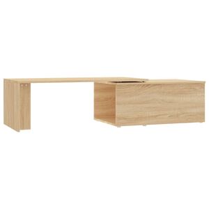 vidaXL Stolić za kavu boja hrasta 150 x 50 x 35 cm konstruirano drvo