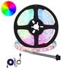 vidaXL LED traka 12 pcs Crna i prozirna 2100 mm Bakar i plastika
