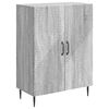 vidaXL Kreveta Siva sonoma 66 x 34,5 x 89,5 cm Konstruirano drvo