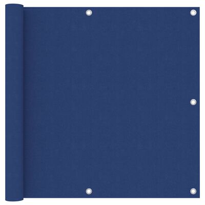 vidaXL Balkonski zastor plavi 90 x 500 cm od tkanine Oxford