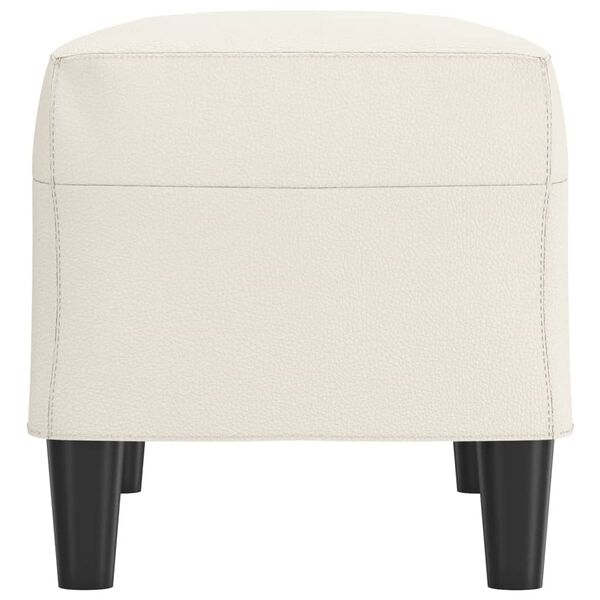 vidaXL Klupa krem 70 x 35 x 41 cm od umjetne kože