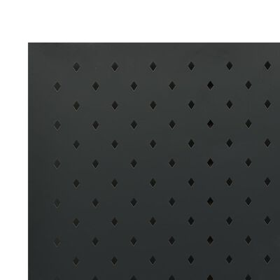 vidaXL Sobna pregrada sa 6 panela crna 240 x 180 cm čelična