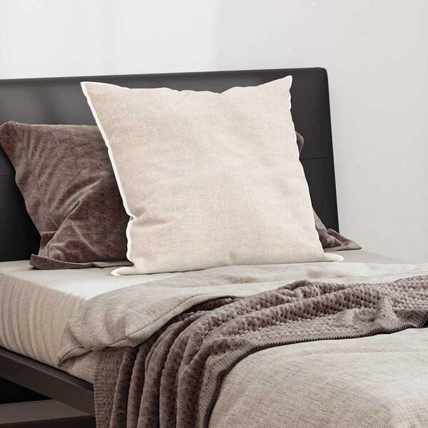 vidaXL Jastuk s jastukom Bijelo 80 x 80 cm Pamuk