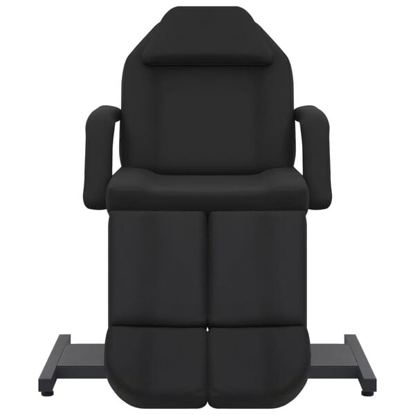 vidaXL Kozmetička stolica od umjetne kože crna 180 x 62 x 78 cm