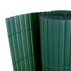 vidaXL Panel za ogradu PVC 90 x 300 cm zeleni
