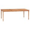 vidaXL Stol Batavia 200 x 100 x 75 cm od masivne tikovine