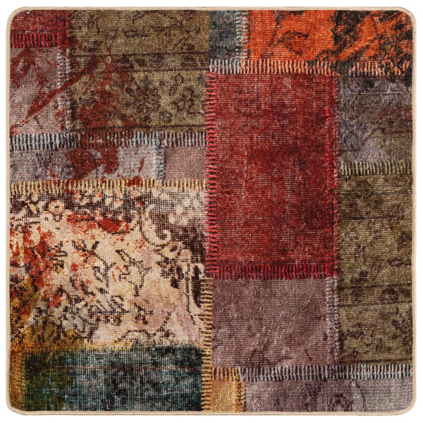 vidaXL Traka za tepih MARSA &Scaron;areni 100 x 100 cm Poliester i PVC