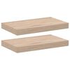 vidaXL Plutajuće police 2 kom 40x23,5x4 cm od konstruiranog drva