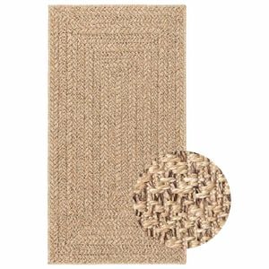 vidaXL Tepih ZIZUR 80 x 150 cm s izgledom jute unutarnji i vanjski