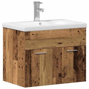 vidaXL Kupaonski ormar Staro drvo 60 x 38,5 x 46 cm Konstruirano drvo