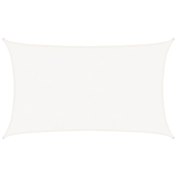 vidaXL Jedro za za&scaron;titu od sunca 160 g/m&sup2; bijelo 5 x 8 m HDPE