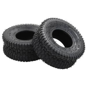 vidaXL Gume za kolica 2 kom 15 x 6.00-6 4PR gumene